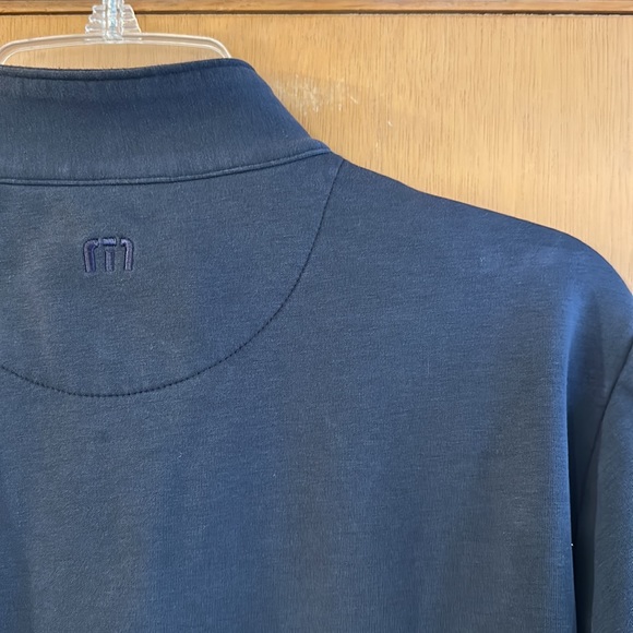 Travis Mathew Men’s Full Zip Sweatshirt Golf Activewear Blue Size Medium - Picture 14 of 16